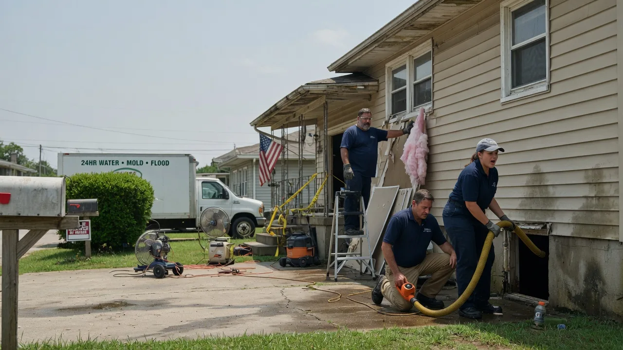 Water Damage Repair in Homerville, OH near me
